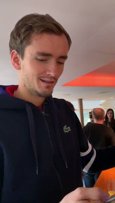 Daniil Medvedev @DaniilMedwed
