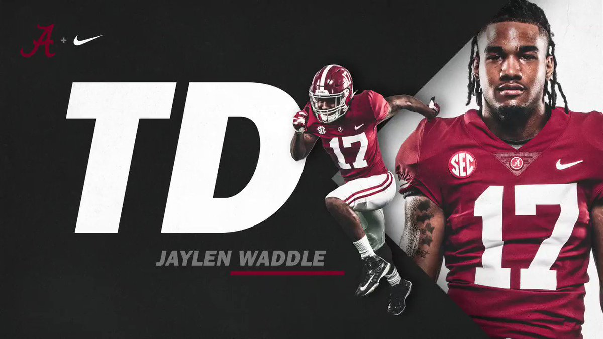 Alabama Football On Twitter He Gone Jaylen Waddle Takes The Punt 77 Yards To The House Lsu 10 Alabama 7 Bamafactor Rolltide