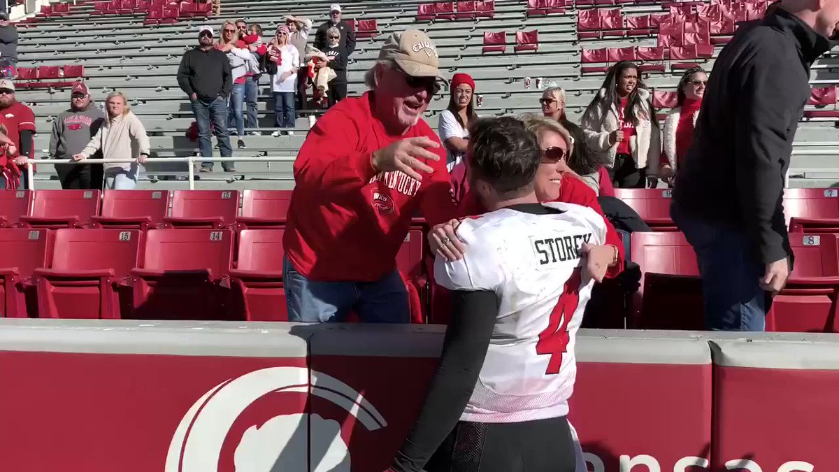 A “Storey” book ending to a day that QB1 won’t soon forget. What a game and what a moment for Ty Storey (@tystorey4)