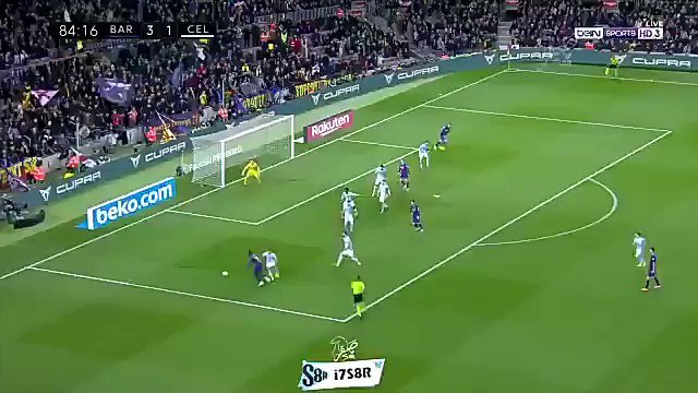 4-1 Barcelona. Busquets scores with a great strike from outside the box. Sergio busquets Goal #BarçaCelta #Sergio