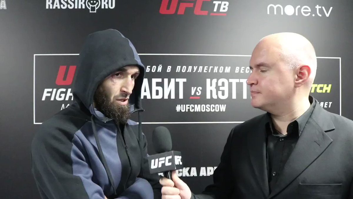 "I think the title fight is coming up soon. I hope I have this opportunity shortly."
@Zabeast_MMA believes he's doing all the right things to earn a shot at the featherweight title. Hear him talk about fighting in Russia and what's next 🔊🆙 #UFCMoscow