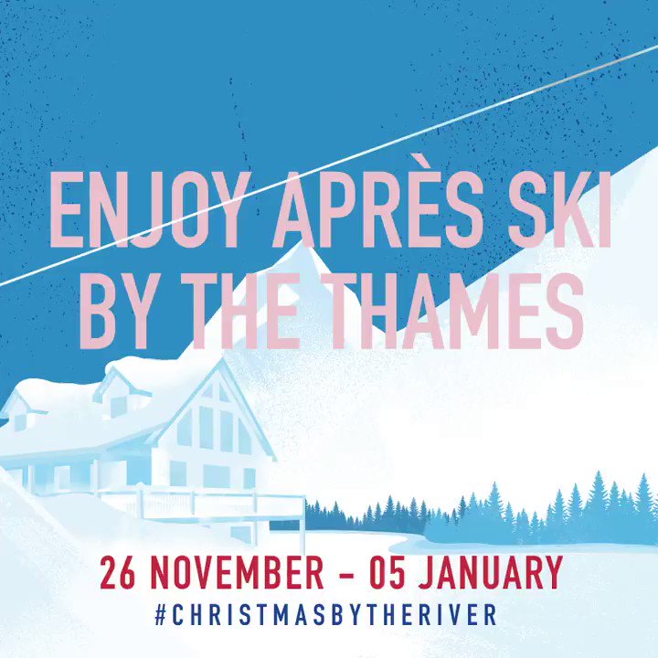 This #winter, a glide along the Thames from #LondonBridge to #TowerBridge is all it takes to find the season’s finest après ski #ChristmasByTheRiver