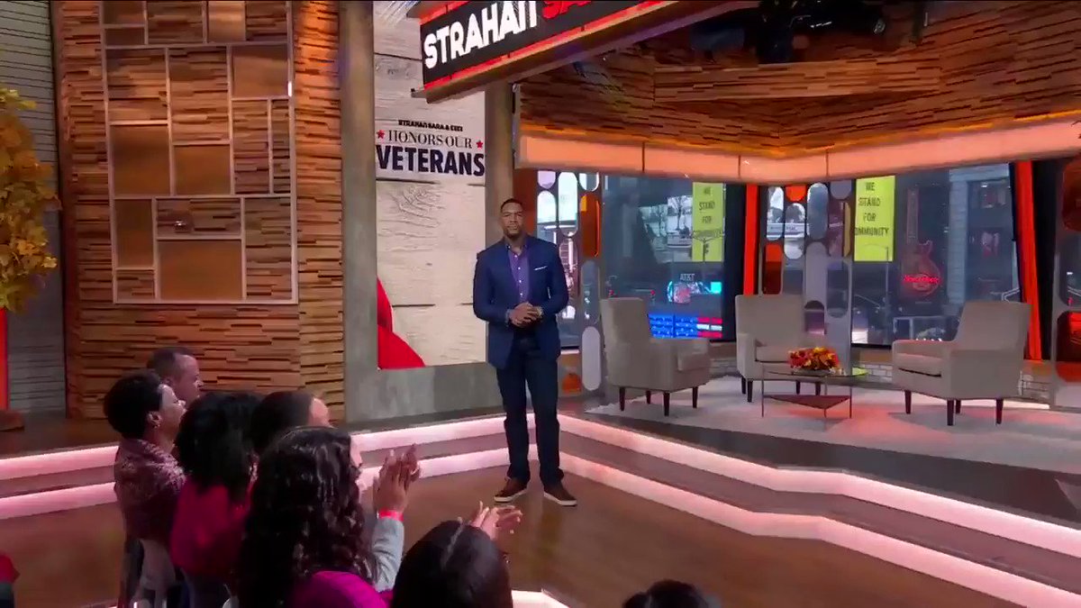 Michael Strahan @michaelstrahan