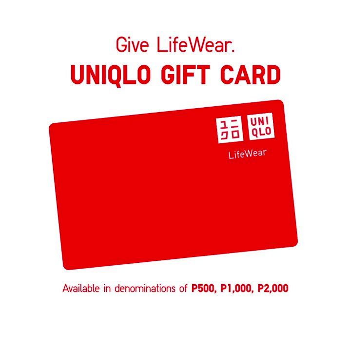 UNIQLO Malaysia  We know how it feels like to be in a dilemma when it  comes to buying gifts for someone If youre unsure get them a UNIQLO Gift  Card so