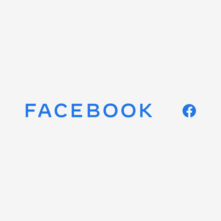 Allow us to re-introduce ourselves - today, we're updating our logo to be clearer this is the company account.
For more updates, follow: @messenger @instagram @whatsapp @oculus @portalfacebook and @workplacebyfb