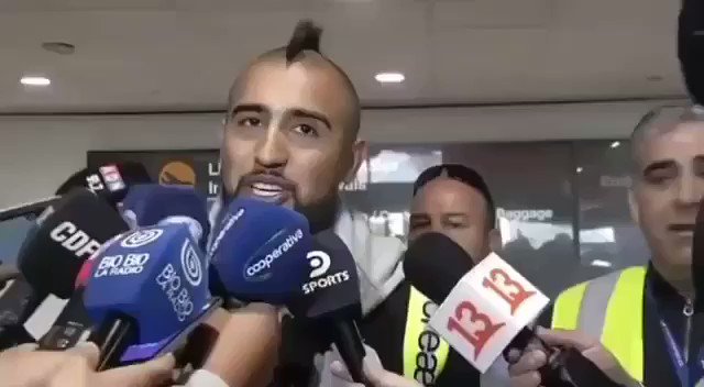 Arturo Vidal @kingarturo23