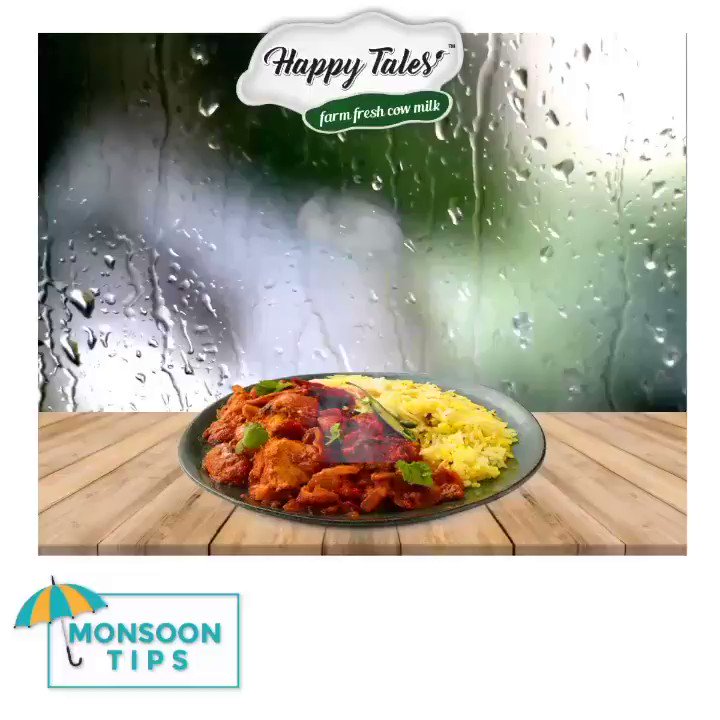 👉 Monsoon’s humid weather and open street food breed bacteria and insects, which your tummy could fall prey to. Happy Tales by midvalleyfarm advices you to stick to your favourite home-mades this season!Monsoon Tips #2⛅🌦🌧🌨❄☃☔#HappyTales #Midvalleyfarm #Farm #Fresh