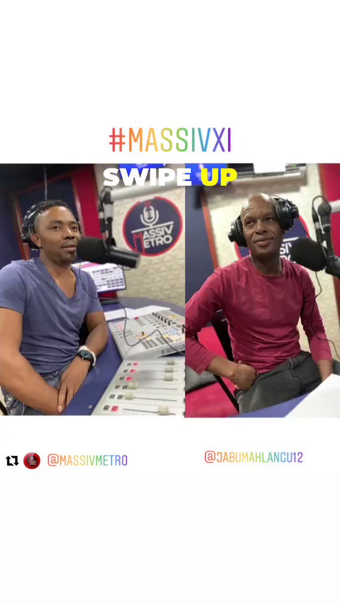 Hector Mkansi (@HectorMkansi) on Twitter photo 2019-11-15 18:42:48 Tune into #MassivXI The Mecca of #football lovers ⚽️ weekdays on @MassivMetro 18:00 - 19:00 with myself and @JabuMahlangu12 instagram.com/tv/B42jpxmlthD… Tune into #MassivXI The Mecca of #football lovers ⚽️ weekdays on @MassivMetro 18:00 - 19:00 with myself and @JabuMahlangu12 instagram.com/tv/B42jpxmlthD…