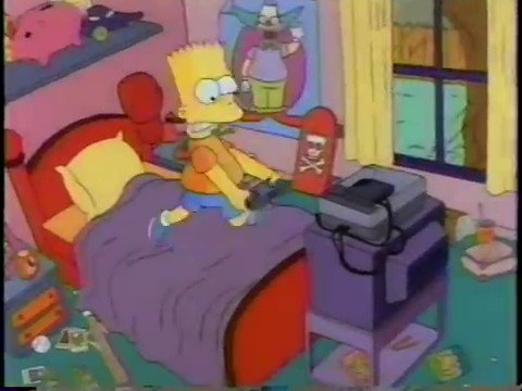 The Simpsons Video Game Ad (1991) 📺