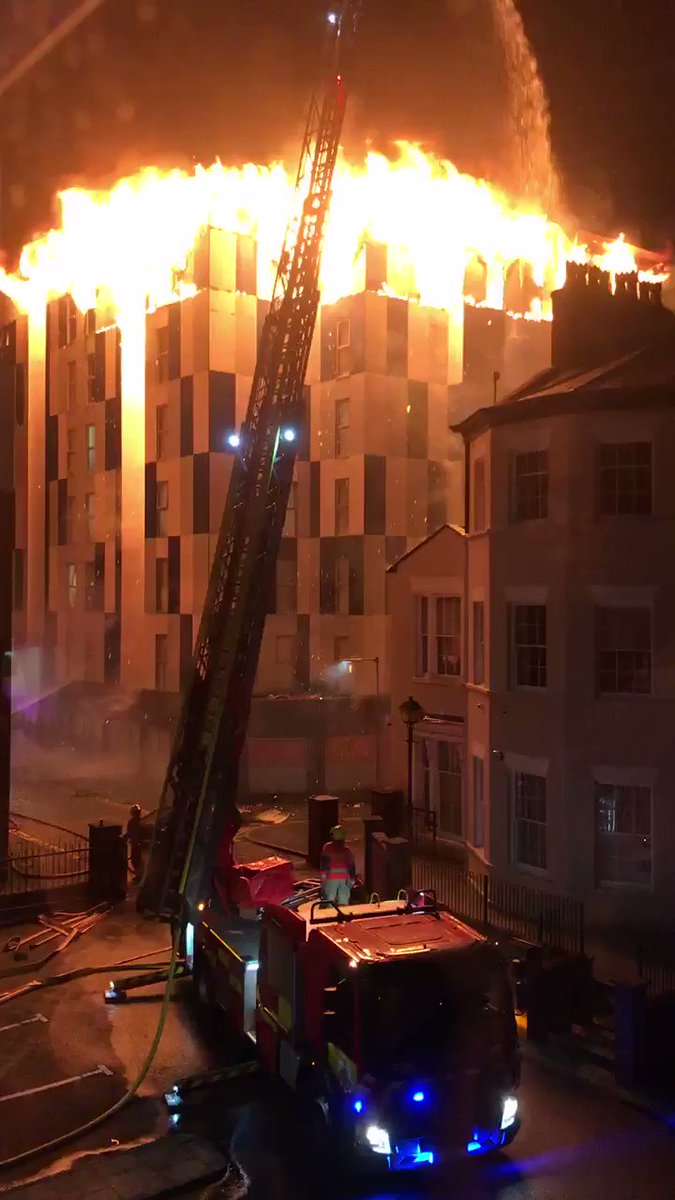 Fires like like this remind us why the Fire Service is a professional job - proud to be the best at what we do, fitness is a huge part of being able to deal with the rigours of attending incidents extreme as this #boltonfire #professional #loveourjob #proud
