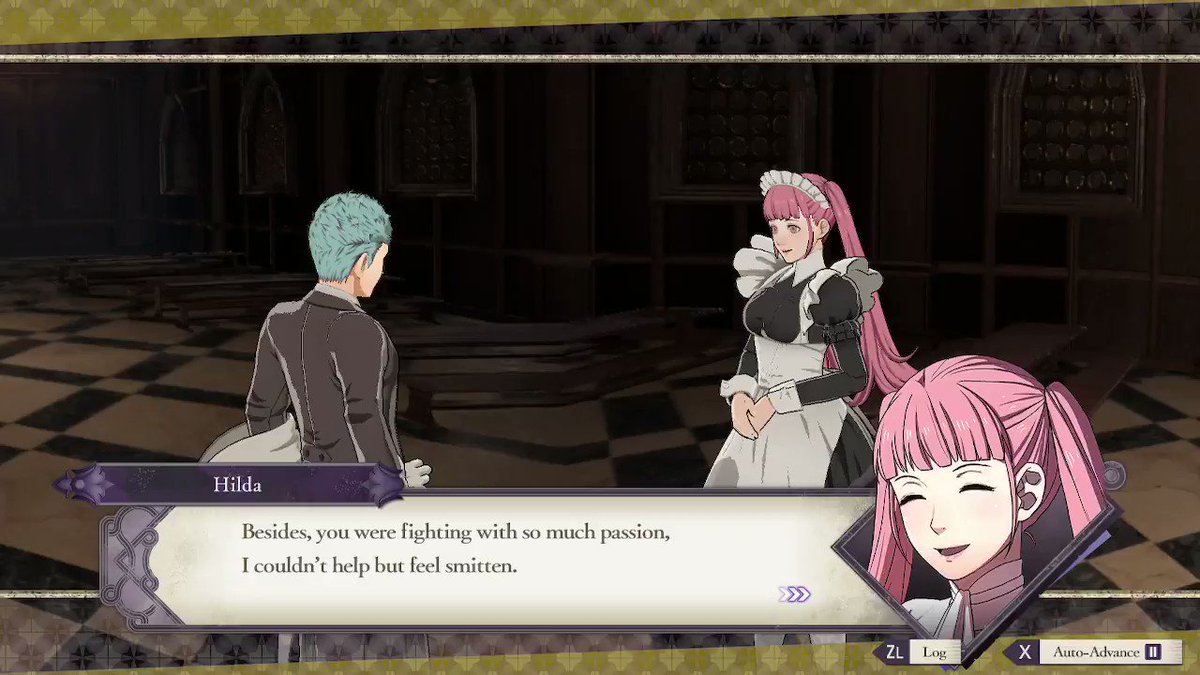 there are few things in this world i love more than caspar saying "smitten" #FireEmblem #ThreeHouses #NintendoSwitch
