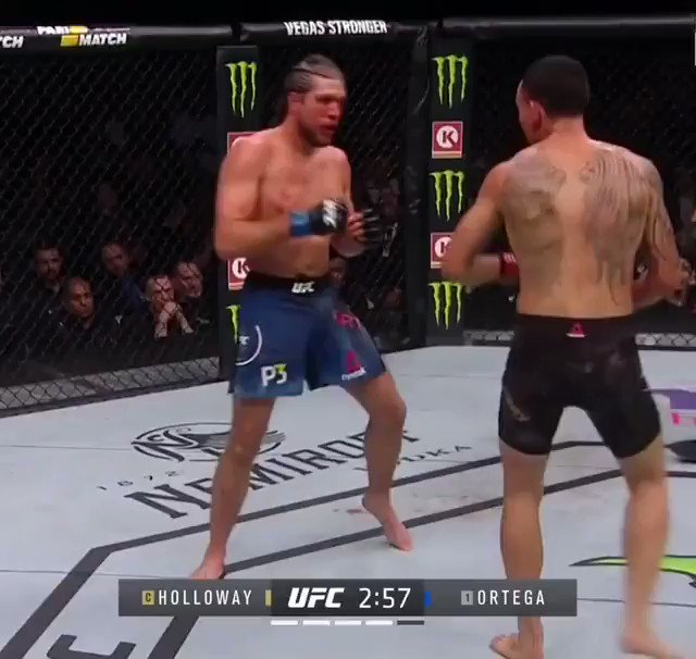 Who remembers when Max Holloway decided to help out and share his knowledge with Brian Ortega.