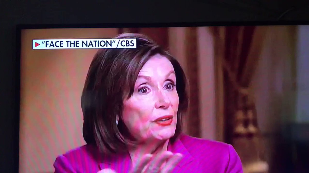 This should serve as an indication that internals polls show “Doomsday for Democrats” in 2020. She actually is suggestioning President Trump step down like Nixon did. 😂🤣😂Maybe she should, so America no longer has a delusional idiot as House Speaker‼️👊🏻🇺🇸