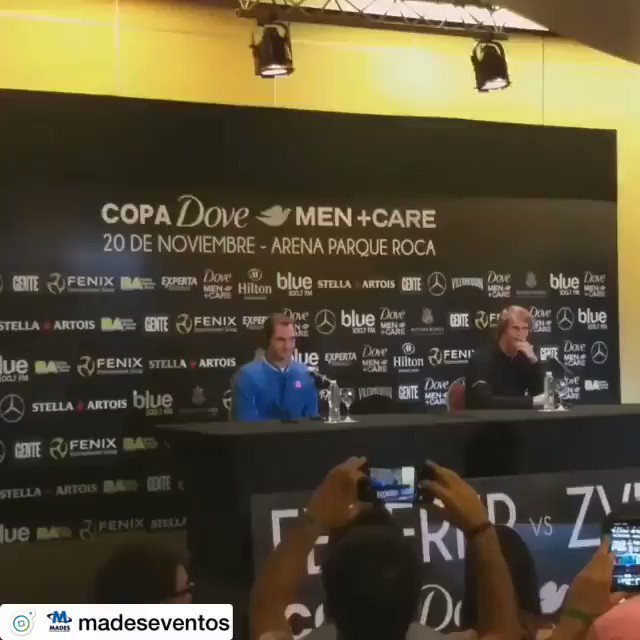 madeseventosさん IG#conferenciadeprensaroger#iluminacion#sonido#rogerfederer#rogerfederer