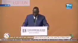 Merci au PR @Macky_Sall pour sa clarté.30 000 hommes au Mali contre le terrorisme avec le résultat que nous connaissons tous.