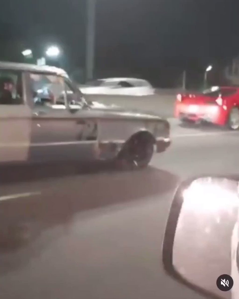 "Falcon":Por su duelo contra una Ferrari en la avenida General Paz