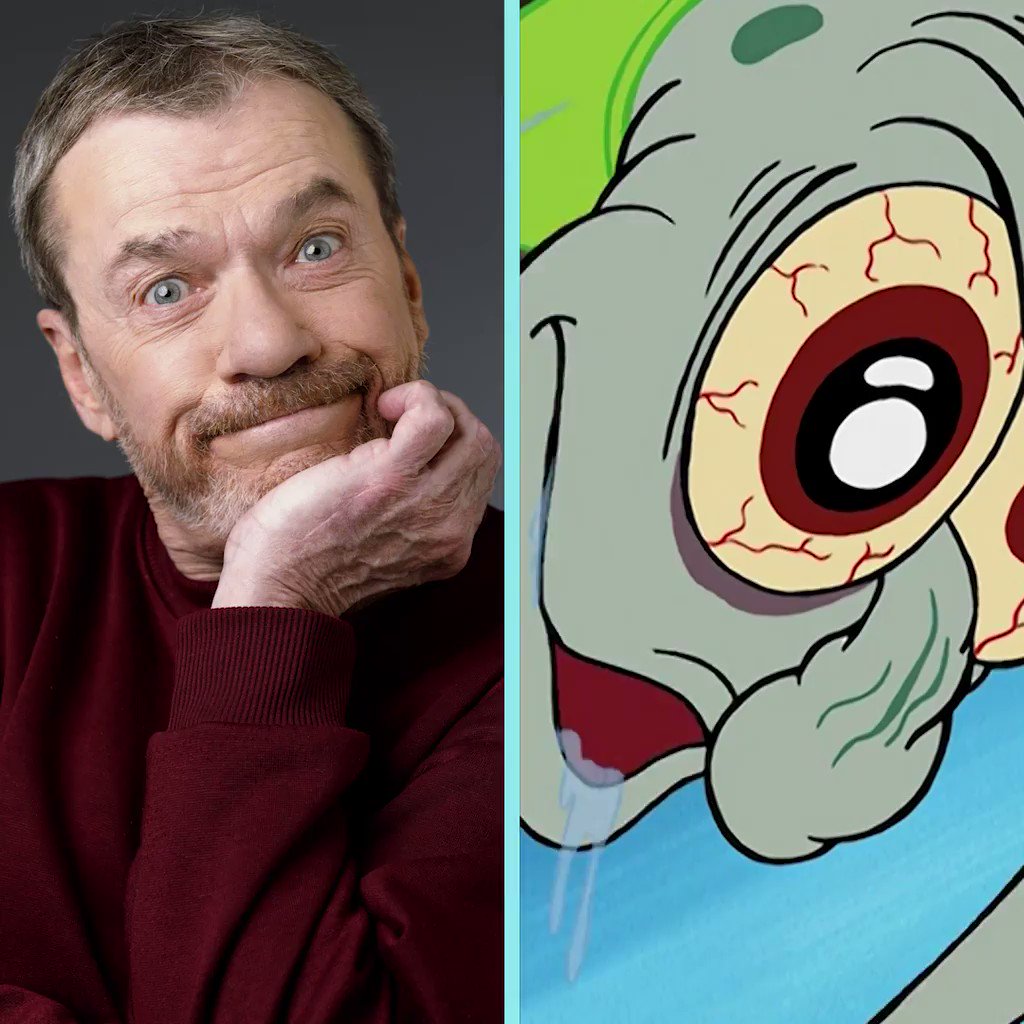 SpongeBob: Happy Birthday to Rodger Bumpass, the voice of Squidward!  