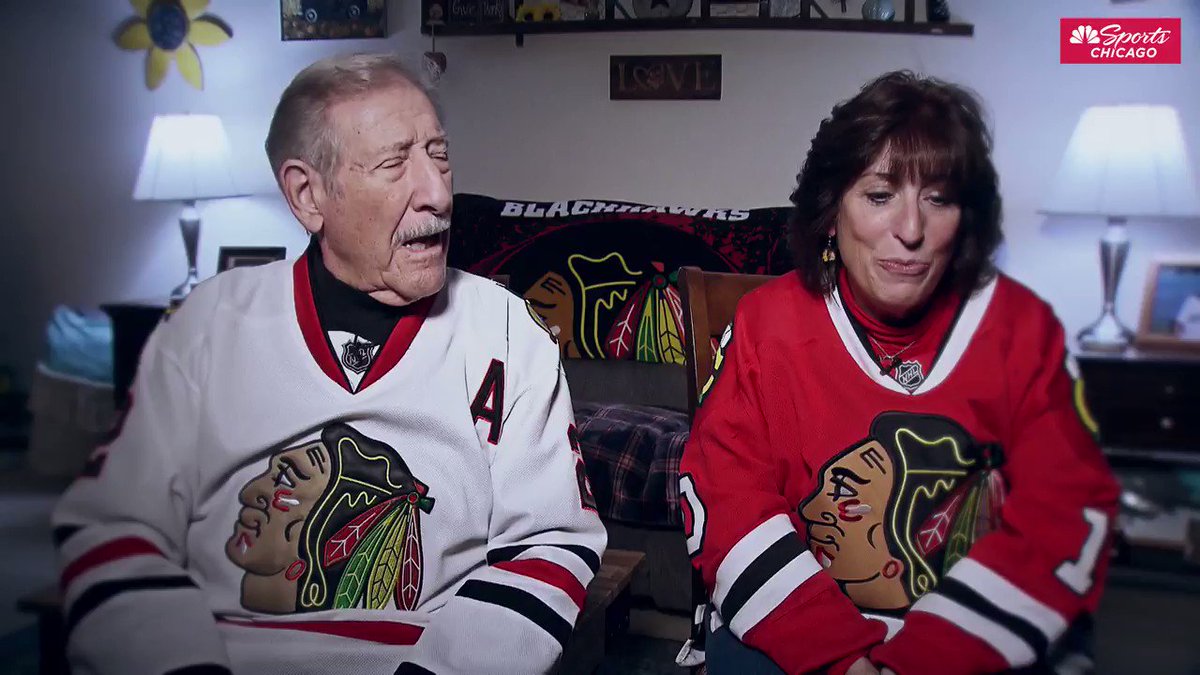 What was the coolest moment you ever experienced LIVE at a @NHLBlackhawks game?Our #AuthenticFan of the Game, Karen, and her father talk about being at the Madhouse on a night Bobby Hull scored his 50th goal of the season.