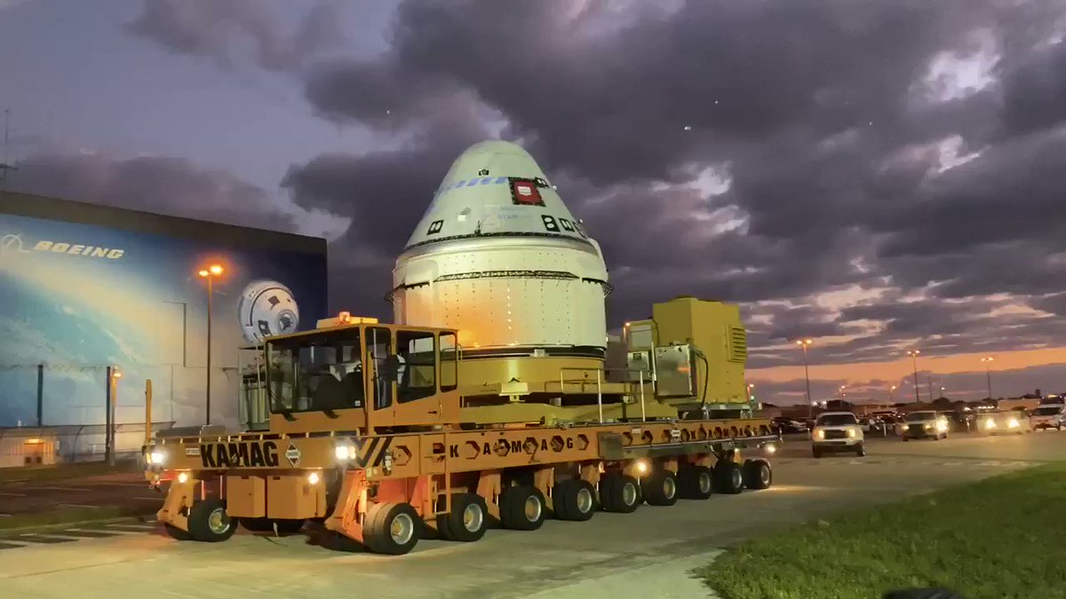 Farewell, #Starliner! 👋The spacecraft is on the way to @ulalaunch to be mated to the #AtlasV!