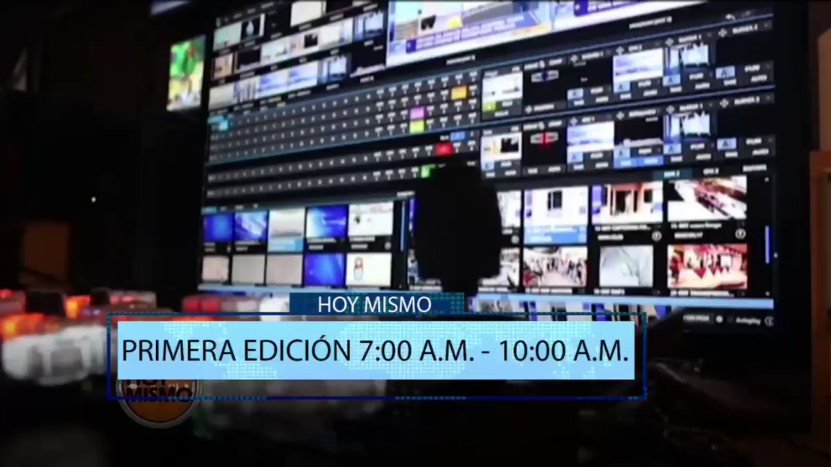 Gracias por sintonizar #HoyMismo #PrimeraEdición |Los esperamos nuevamente a las 11:00 a. m. en #HoyMismo #AlDía. Síganos en nuestras redes sociales.