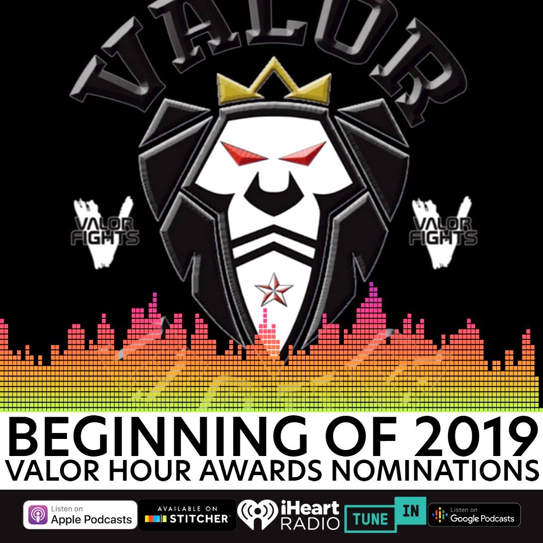 Today on The Valor Hour, @VALORFights matchmaker @tzloy, Justin Watson, and Greg Hopkins do a brief recap of #UFCSP and then start announcing the Valor Hour Awards nominations for 2019. Will your favorite fighters be nominated? Listen now!
🔊 http://ow.ly/7NmH50xgDtf 🔊