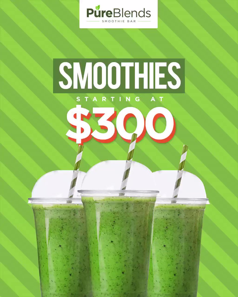 With smoothies starting at only $300 there’s no reason you shouldn’t be having one everyday!Come check us out at Shop 23, 7th Avenue Plaza (28 Constant Spring Road) in Half Way Tree.#PureBlendsJa #Smoothies #SmoothieBowls #JamaicanFood #Healthy