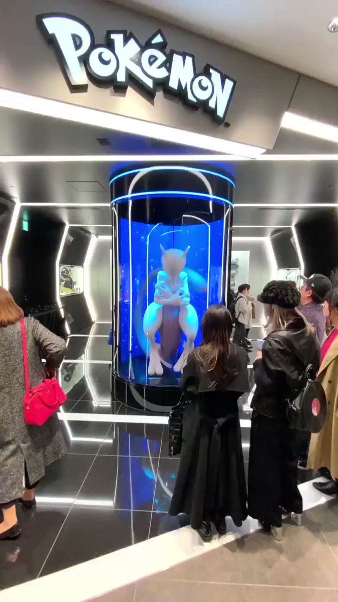 渋谷にオープンしたポケモンセンターにあるミュウツーの展示が何とも言えない 脳に直接語りかけてきそう ミュウツーはキレていい Togetter