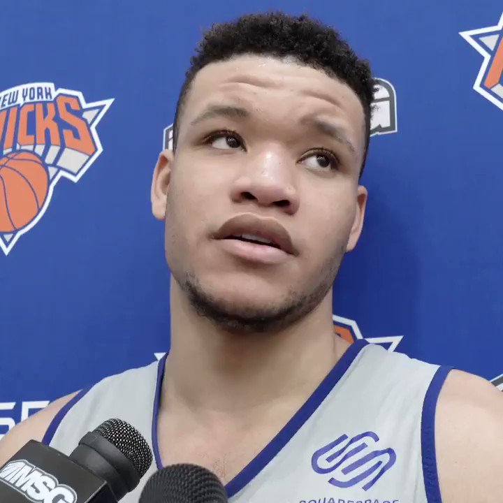 “It’s good to have guys you can look up to for Mitch like Taj and me and Mook ...”
— Kevin Knox on the team’s veteran presence
Full scrum ➡️ http://on.knicks.com/2D9yH08
