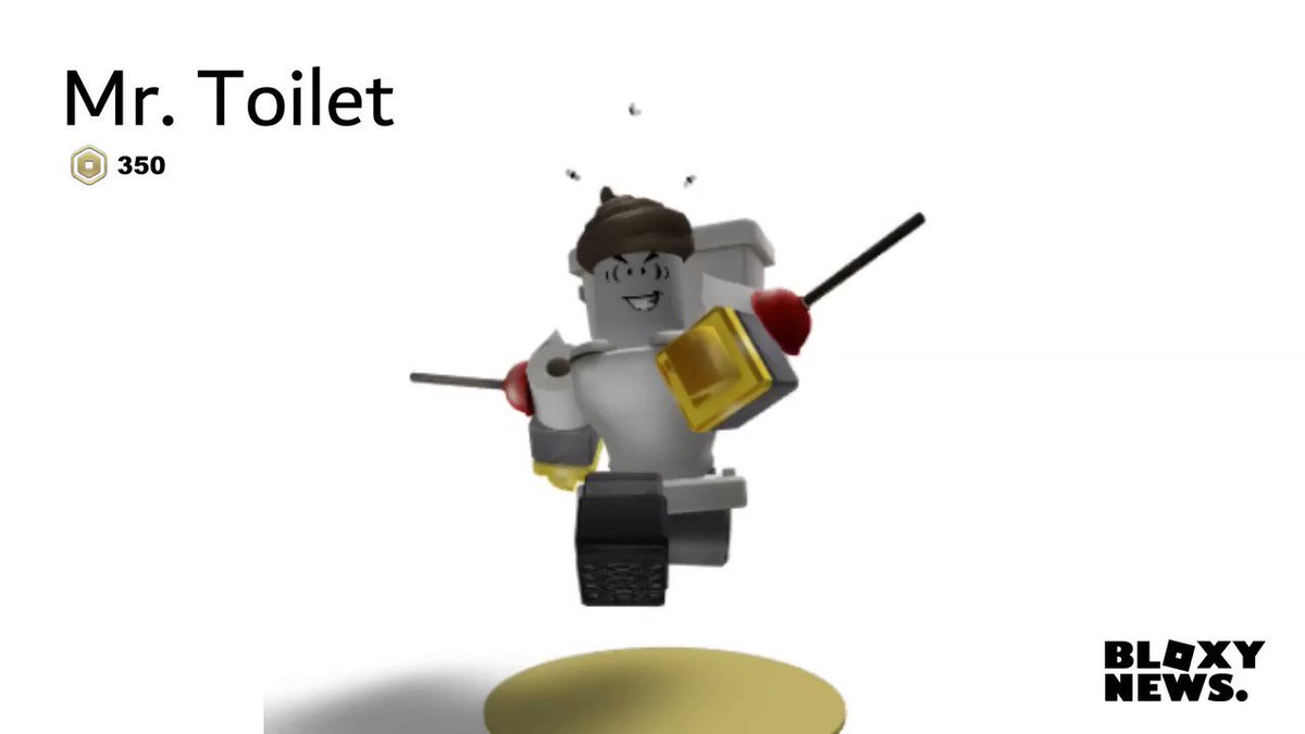 Bloxy News On Twitter One Of The Crappiest Bundles On Roblox Mr Toilet Https T Co Owclu96d0g - roblox mr toilet roblox animation codes leaked Bloxy News On Twitter One Of The Crappiest Bundles On Roblox Mr Toilet Https T Co Owclu96d0g - roblox animation codes leaked