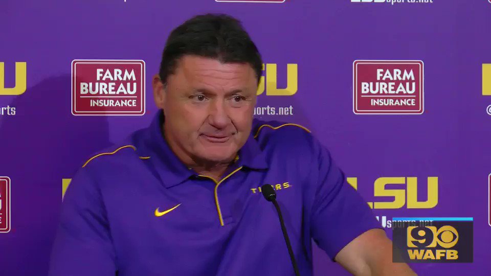 You can learn a lot about Ed Orgeron just from the sound of his voice