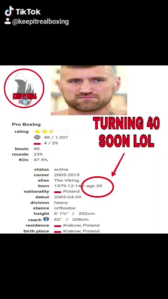 DILLIAN WHYTE'S NEXT OPPONENT MARIUSZ WACH. AND AS IF WHYTE IS FIGHTING THEM YOUNG LOL SMH #keepitrealboxing #boxing #deontaywilder #dillianwhyte