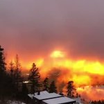 ノルウェーの首都オスロの夕焼けが幻想的!北欧神話が生まれるわけだ!