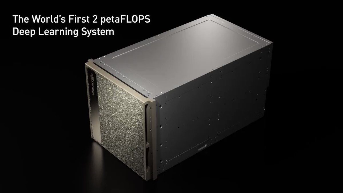 The world’s most powerful #AI system, NVIDIA DGX-2 is the platform of choice for taking on the world’s most complex #AI challenges. https://nvda.ws/33znjFN