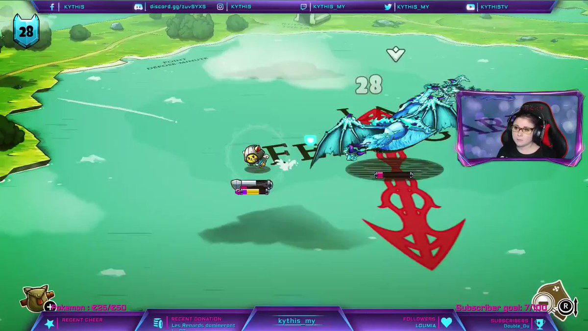 Chats 1 - 0 Dragons !!!! Merci pour la chabuleuse soirée que j'ai passée avec vous !! -- https://www.twitch.tv/kythis_my --