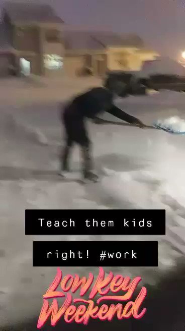 Gotta raise them right. #Work