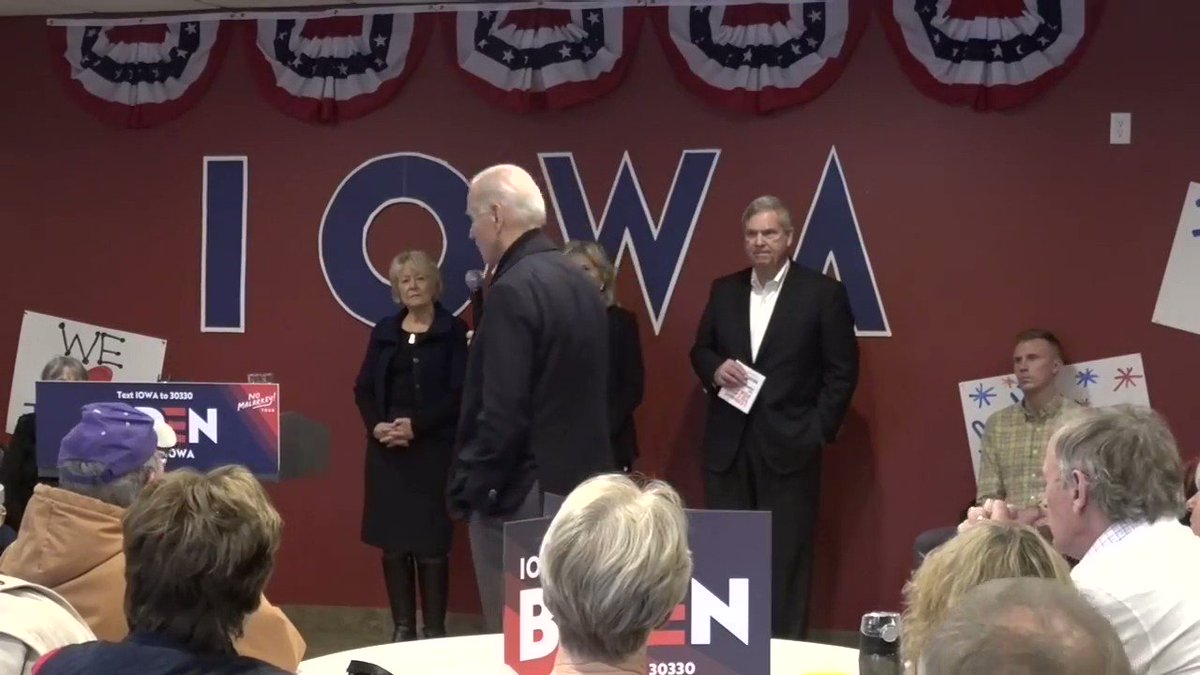 Biden claims he has