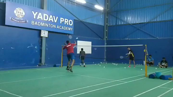 Some interception multi by our Indonesian Coach Gilly to our player madhu at Our Professional Excellence center in JP nagar , Bangalore .#badmintonindonesia๐ฎ๐ฉ#badmintonindia #badmintontime๐ธ#badmintontime #badminton #bulutangkis #bwf #bai #kba #yadavprobadminton #skyfinch