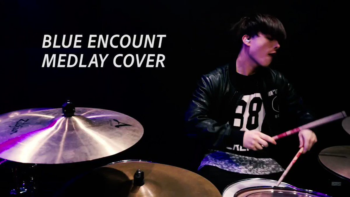 Tasuku ブルエンメドレー Blue Encountの曲をメドレー にしてドラム叩いてみました ブルエン Blueencount 叩いてみた