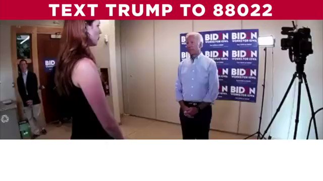 Joe Biden is making the case for 4 more years of @realDonaldTrump!Thanks, Joe!