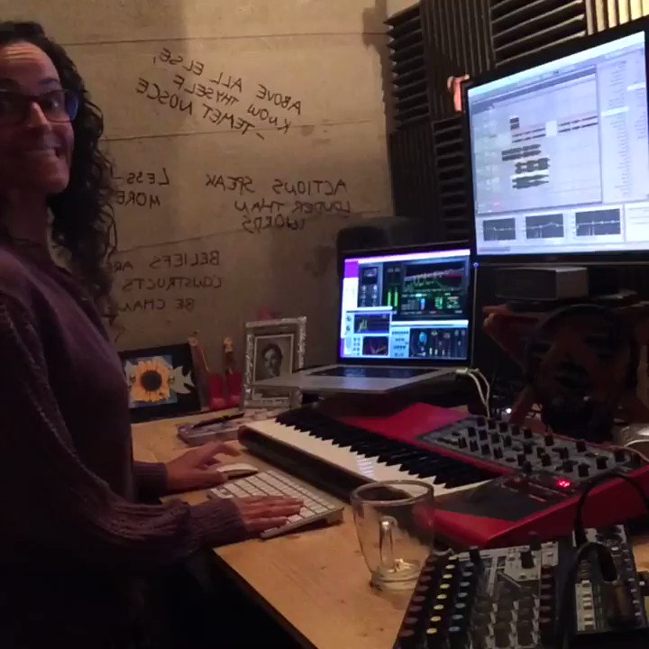 Here's a #bts peek into the creative process of my new song Wednesday's Child that was co-written with Minski. Head over to my Patreon and become a member of the community to hear the song in full, along with many more: https://www.patreon.com/lizcirelli #lizcirelli #minski #newmusic