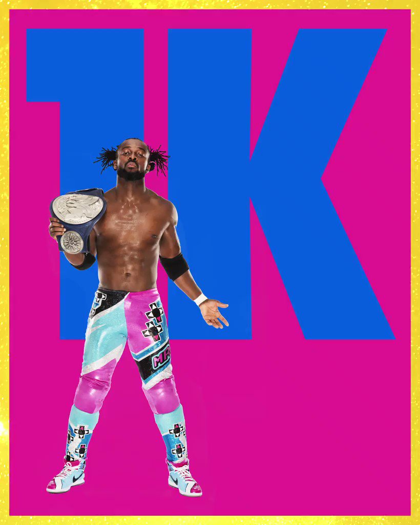 .@TrueKofi has surpassed 1️⃣,0️⃣0️⃣0️⃣ days as a #TagTeamChampion in WWE #TheNewDay #baybeeeeee