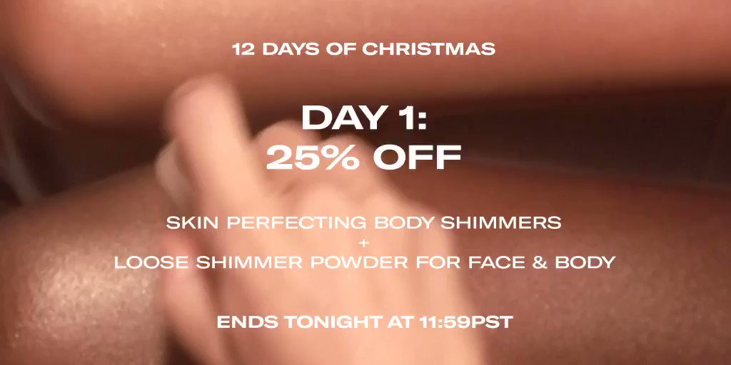 Our 12 Days of Christmas starts today! Shop each day at 9AM PST for a new sale only at http://KKWBEAUTY.COM 🎄#KKWBEAUTY