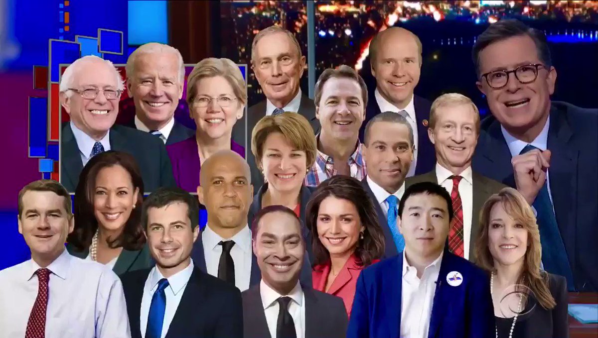 #Colbert on #KamalaHarris dropping out of the #2020race: “When it comes to not being the first female President, she was that little girl.” 😂💀