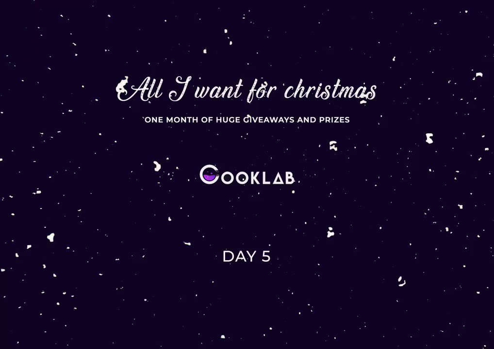 Watch the video to see what is behind day 5 of the Cooklab Calendar Enter to win 🍾4 x Cooklab Monthly Memberships 4 x 2GB Residential Proxies from @AshburnProxies To Enter ✅- Follow @CookLabIO @AshburnProxies - Retweet