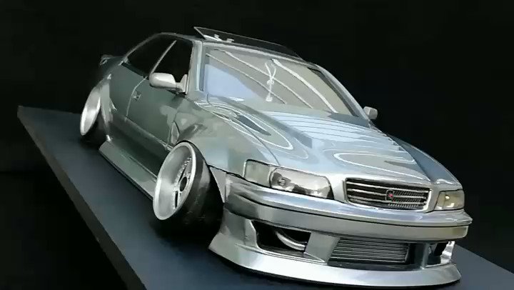 パンドラRC トヨタ チェイサー JZX100 1/10電動RCカー用未塗装