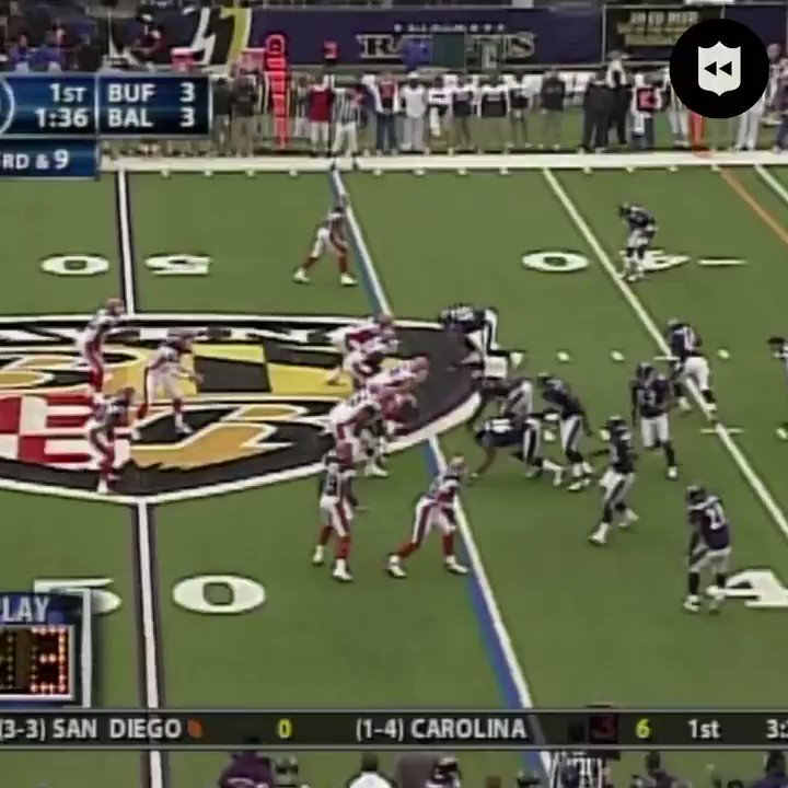Two picks by @DeionSanders. One by @TwentyER. Yes, they were @Ravens teammates. #RavensFlock (Oct. 24, 2004)
#BALvsBUF: Sunday at 1pm ET on CBS