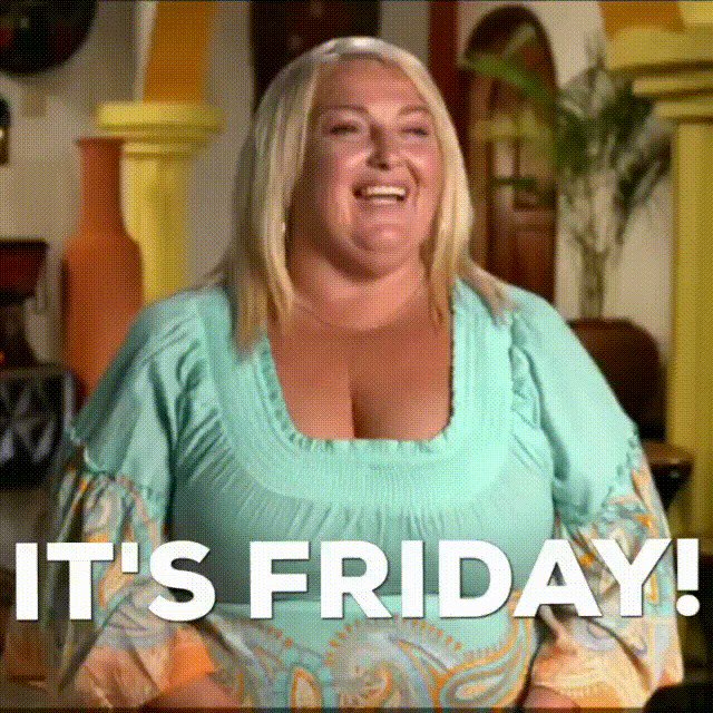 TGIF it's Friday! Only two more days until egg totting and cake swindling. Who's ready? #90dayfiance