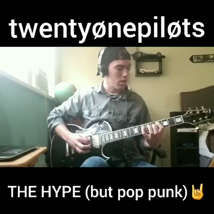 If ya ever wanted to see what twenty one pilots would sound like in the style of Green Day or Taking Back Sunday, look no further xD check out the full version on my YouTube channel here :) #music https://youtu.be/3chbYpKzmfU