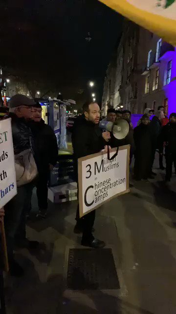 Abdugheni Sabit (@AbdugheniSabit) on Twitter photo 2019-12-07 22:37:38 For month this Jewish man has been protesting against the #China’s locking up more than 3 million Uyghurs and other Turkic #Muslims in East #Turkistan. For month this Jewish man has been protesting against the #China’s locking up more than 3 million Uyghurs and other Turkic #Muslims in East #Turkistan.