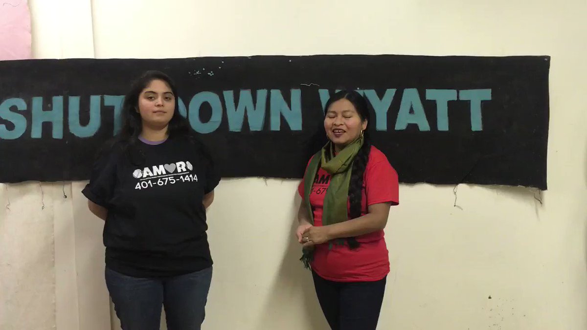 ✡️ Never Again Action ✡️ (@NeverAgainActn) on Twitter photo 2019-12-08 19:43:09 A message from @amornetwork, the immigrant rights organizers who are leading the fight to #CloseTheWyatt and will be marching w/ us on Tuesday: “We will keep resisting the Wyatt Detention Center until the contract with ICE is ended, and when this entire facility is shut down. A message from @amornetwork, the immigrant rights organizers who are leading the fight to #CloseTheWyatt and will be marching w/ us on Tuesday: “We will keep resisting the Wyatt Detention Center until the contract with ICE is ended, and when this entire facility is shut down.